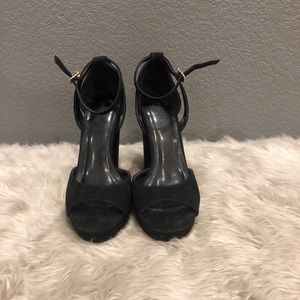 F21 Black Heels